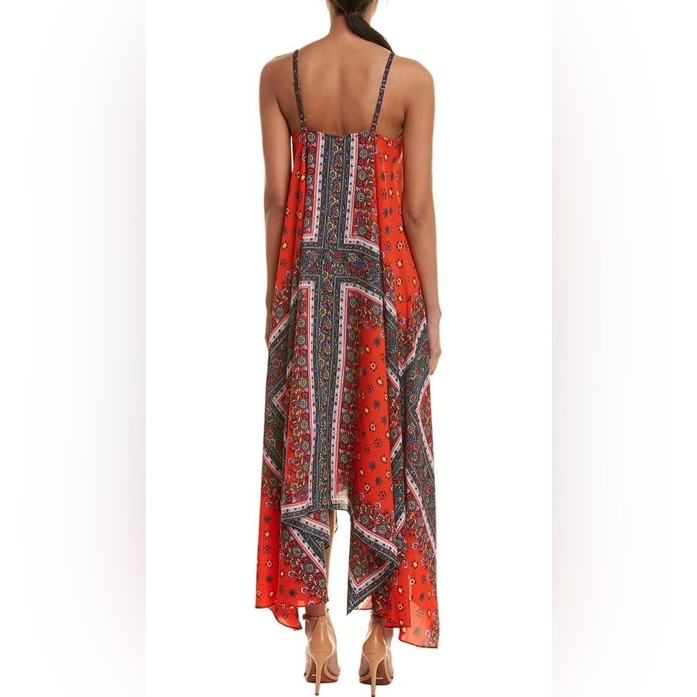 Nanette Lepore ~Calypso Red Multi-Print Trapeze H… - image 7